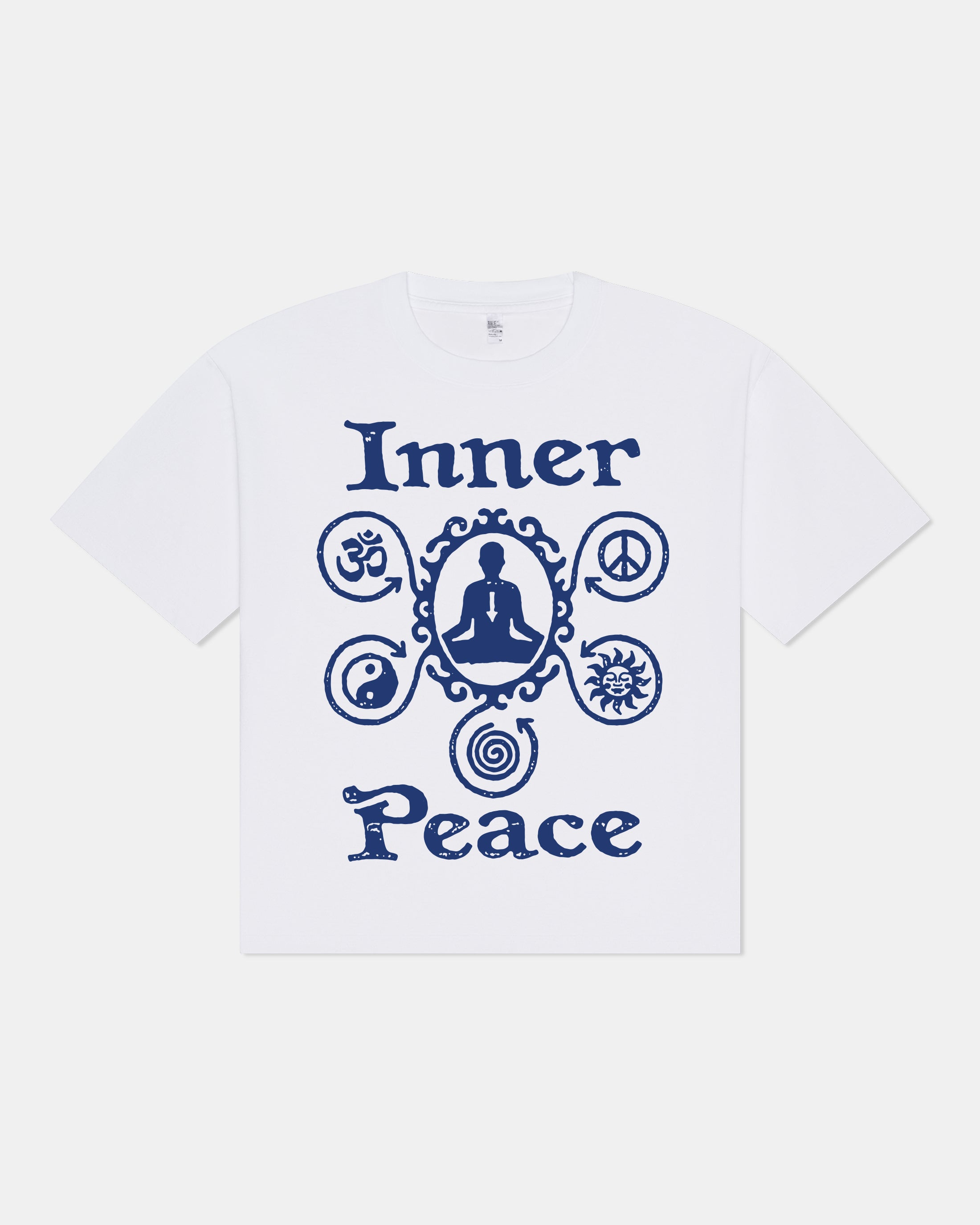 Inner Peace Tee - White – Neural Peace