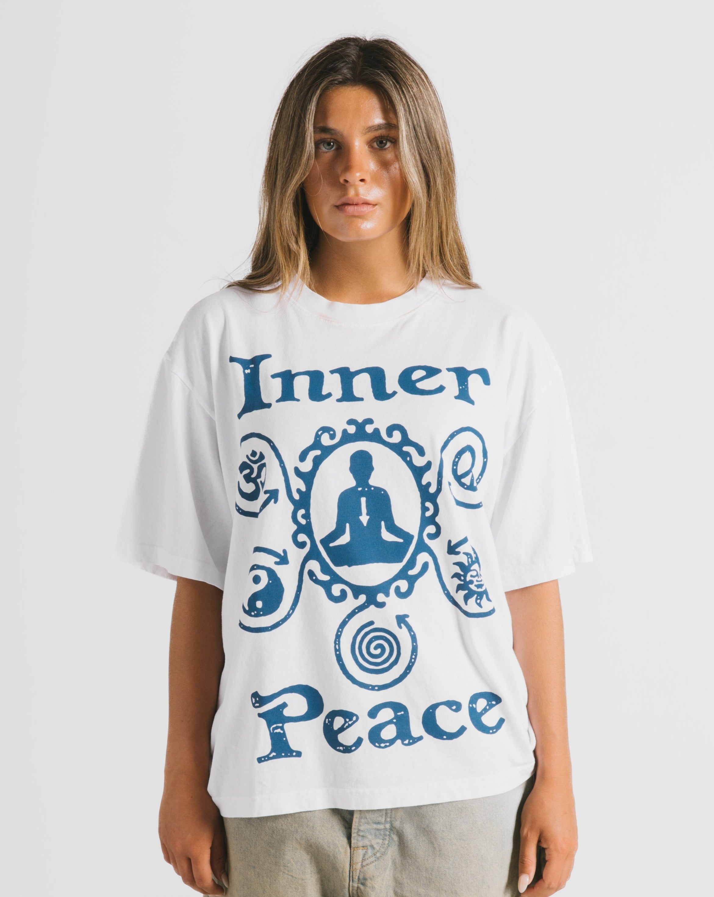 Inner Peace Tee - White