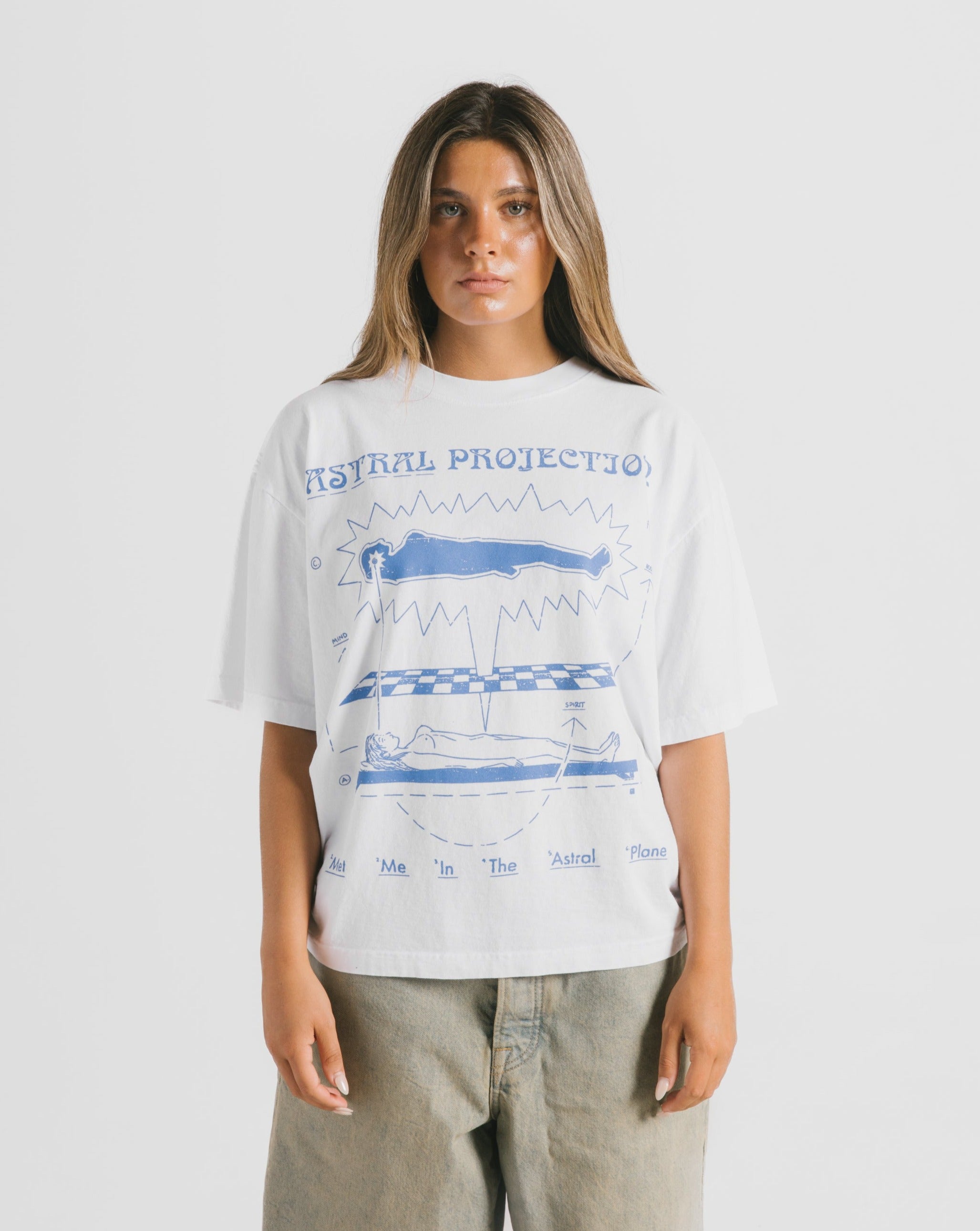 Astral Projection Tee - White