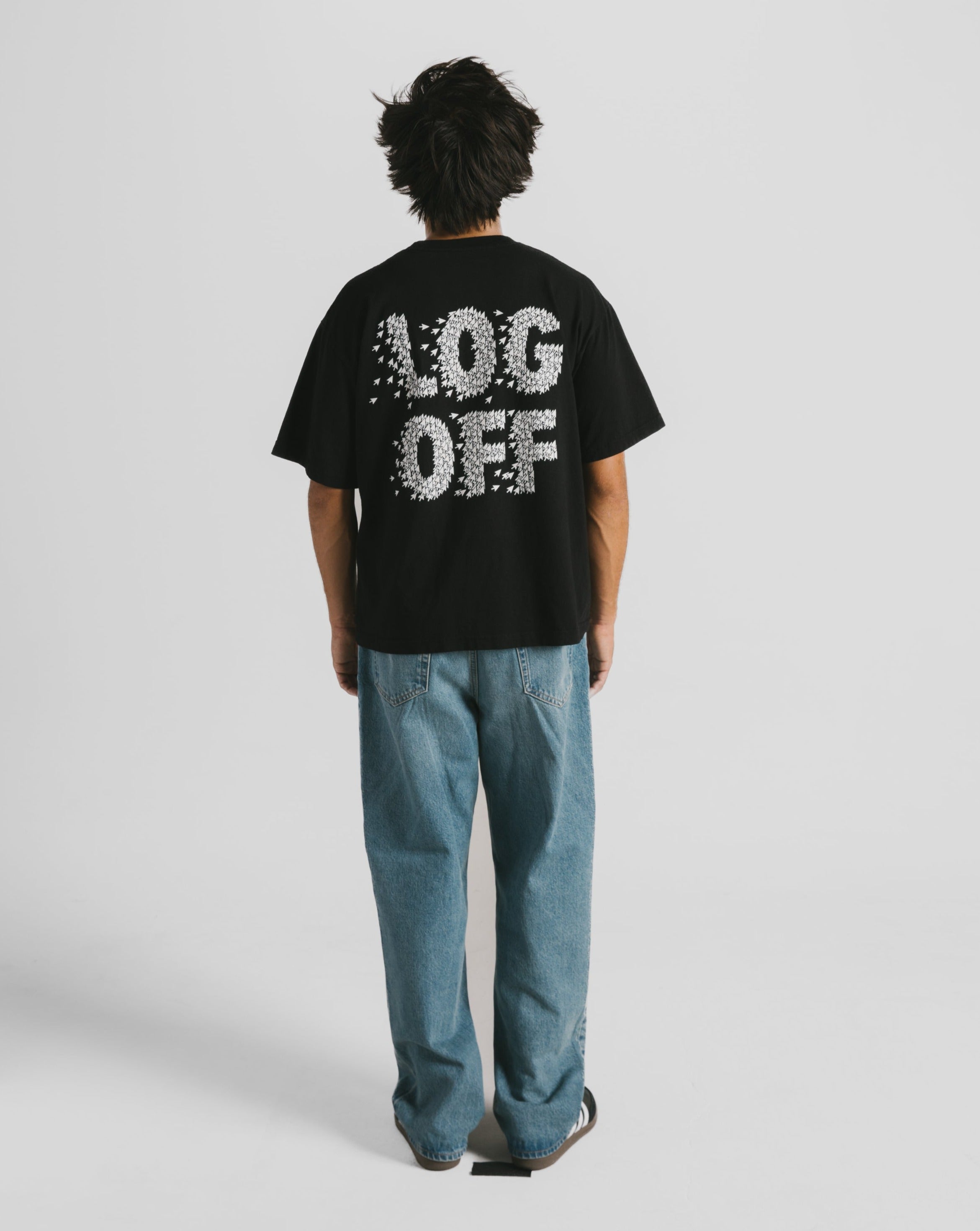 Log Off Tee - Black