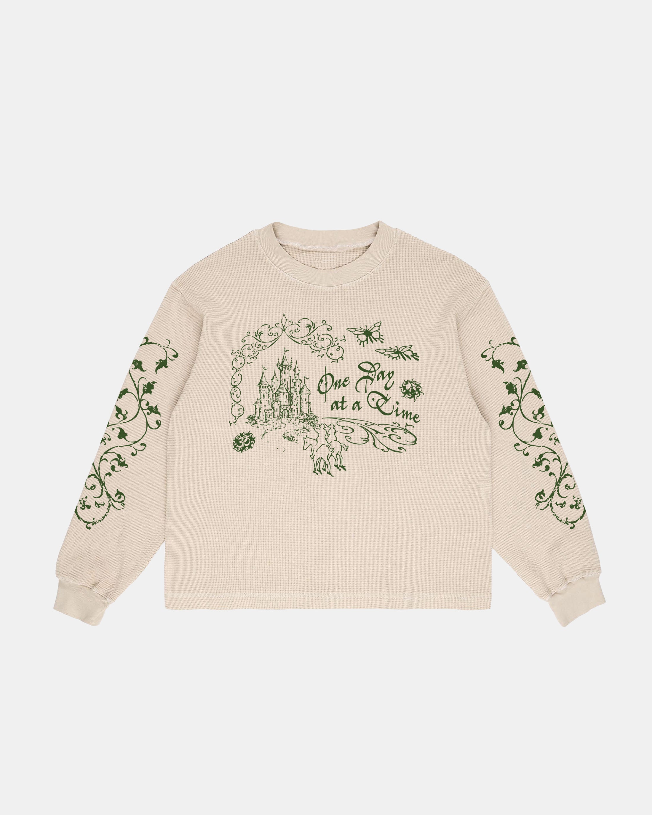 One Day at a Time Heavy Thermal Crew Neck