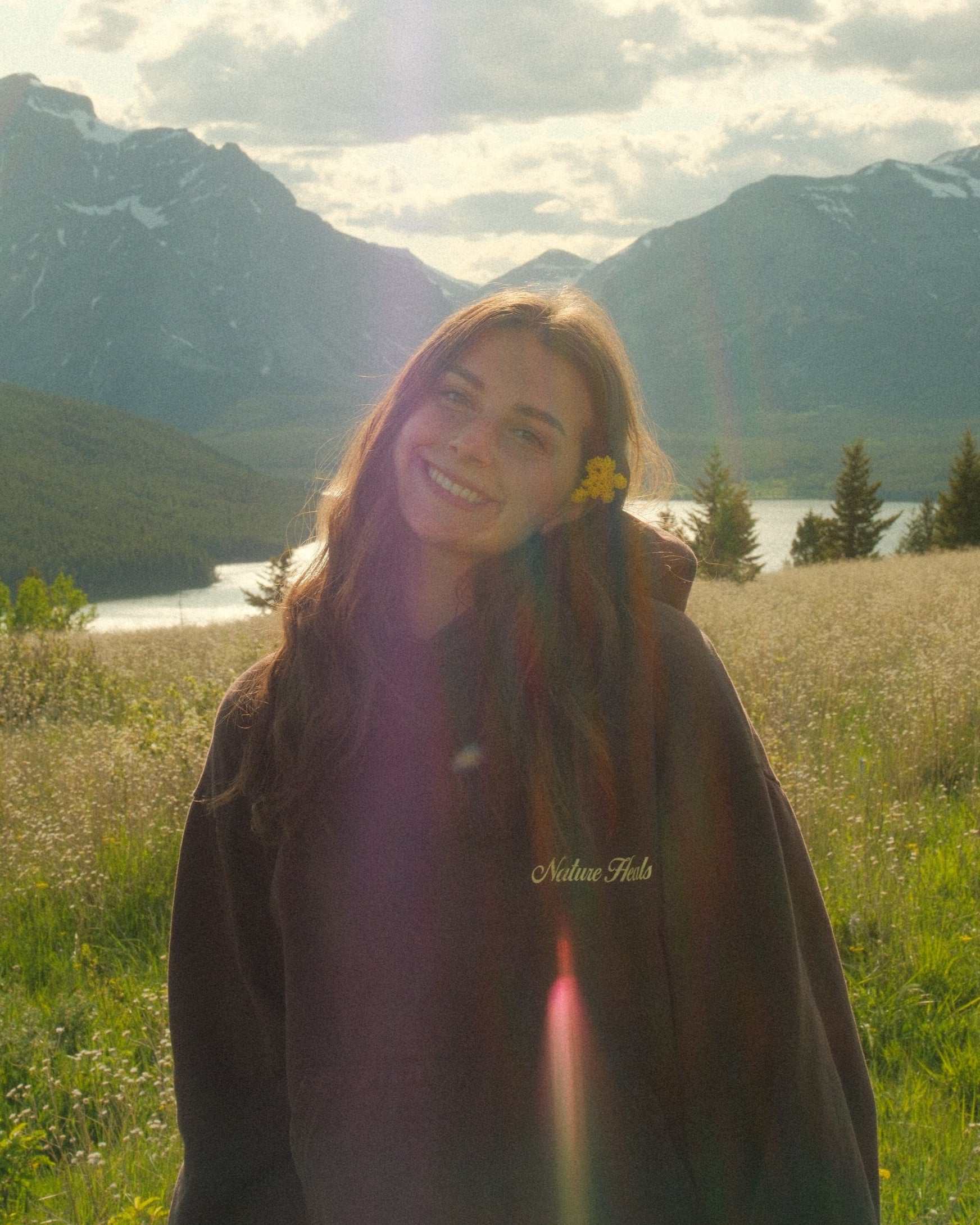Nature Heals Hoodie - Mocha