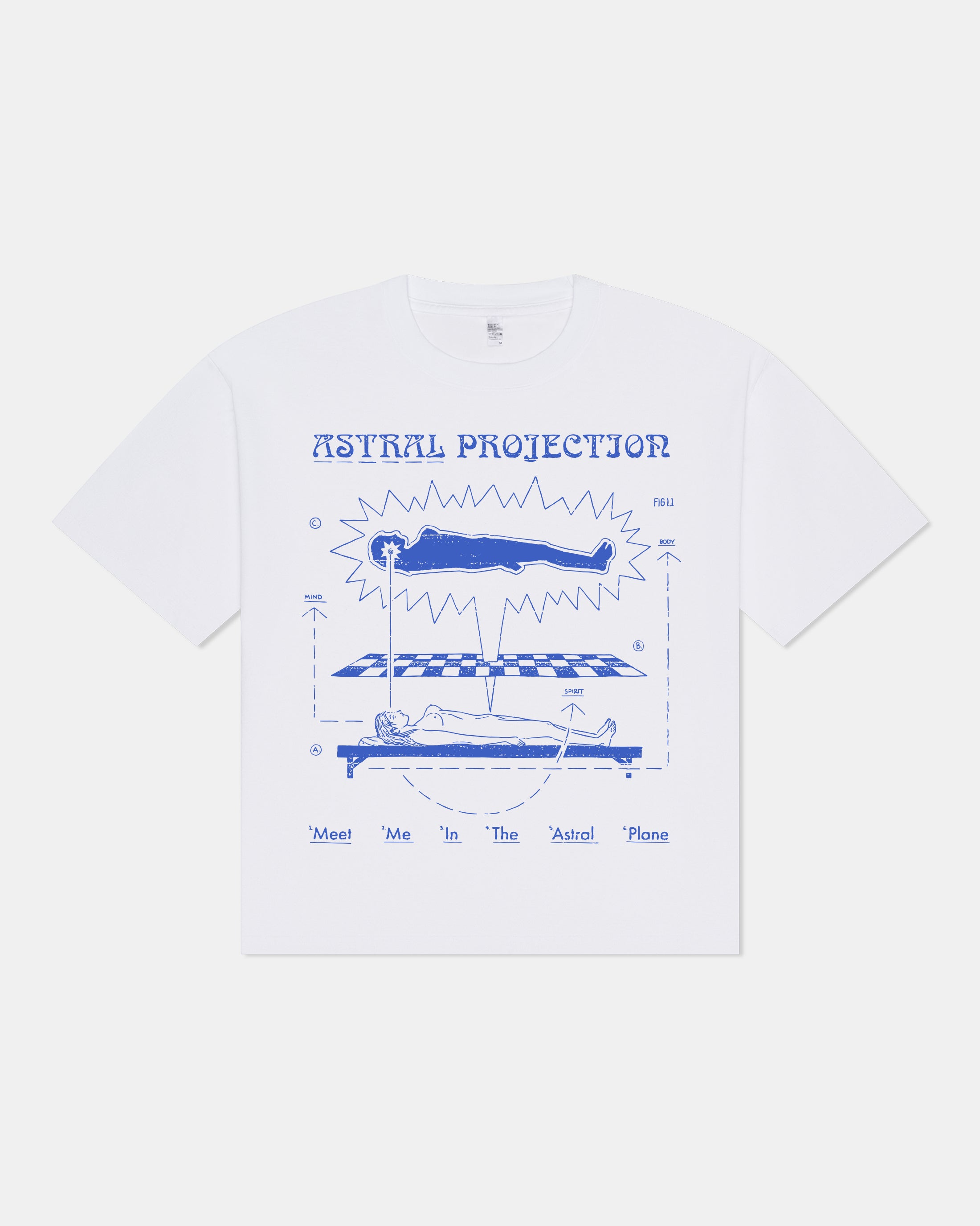 Astral Projection Tee - White