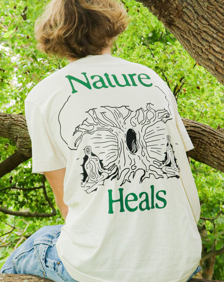 Nature Heals Tee - Off White