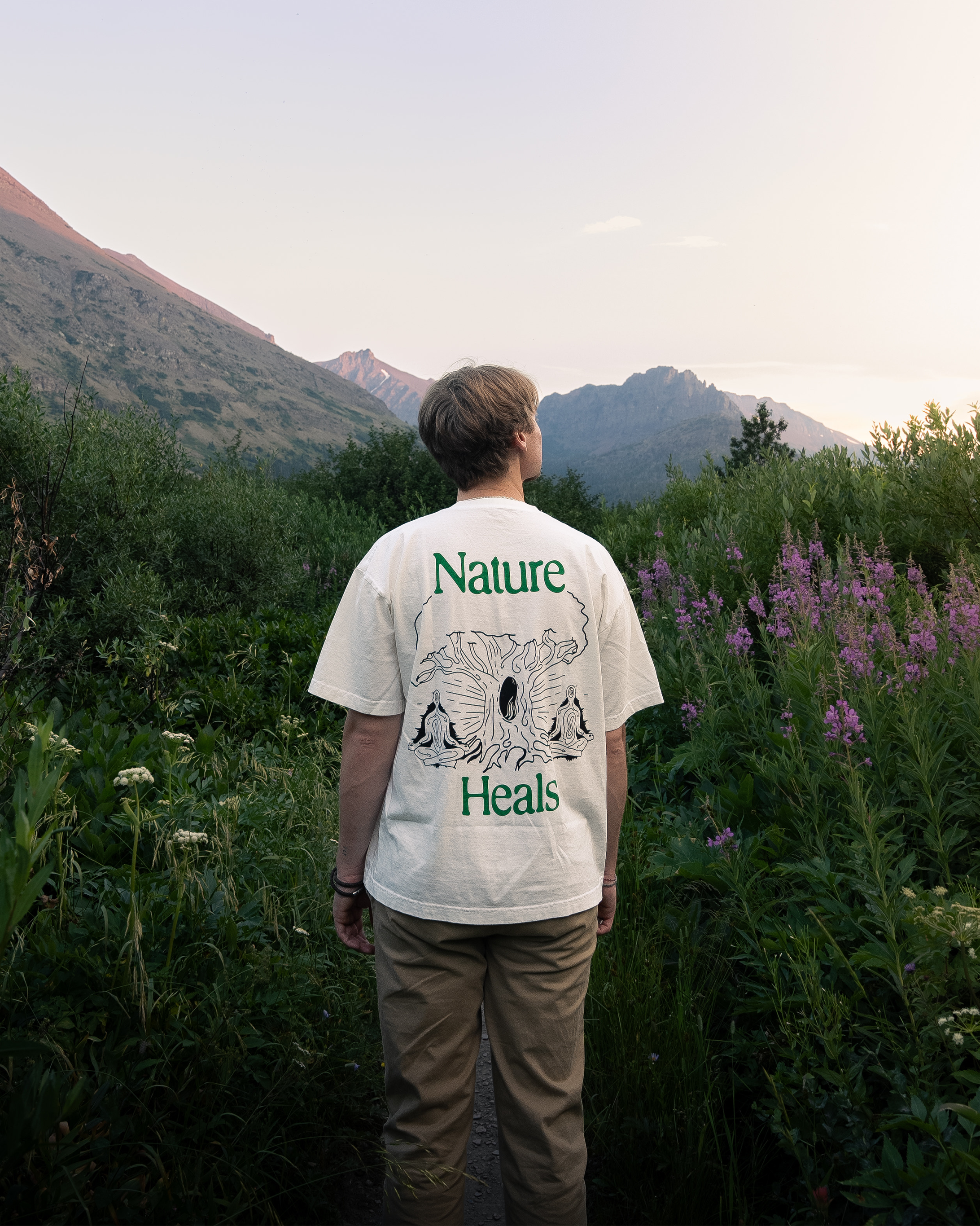 Nature Heals Tee - Off White