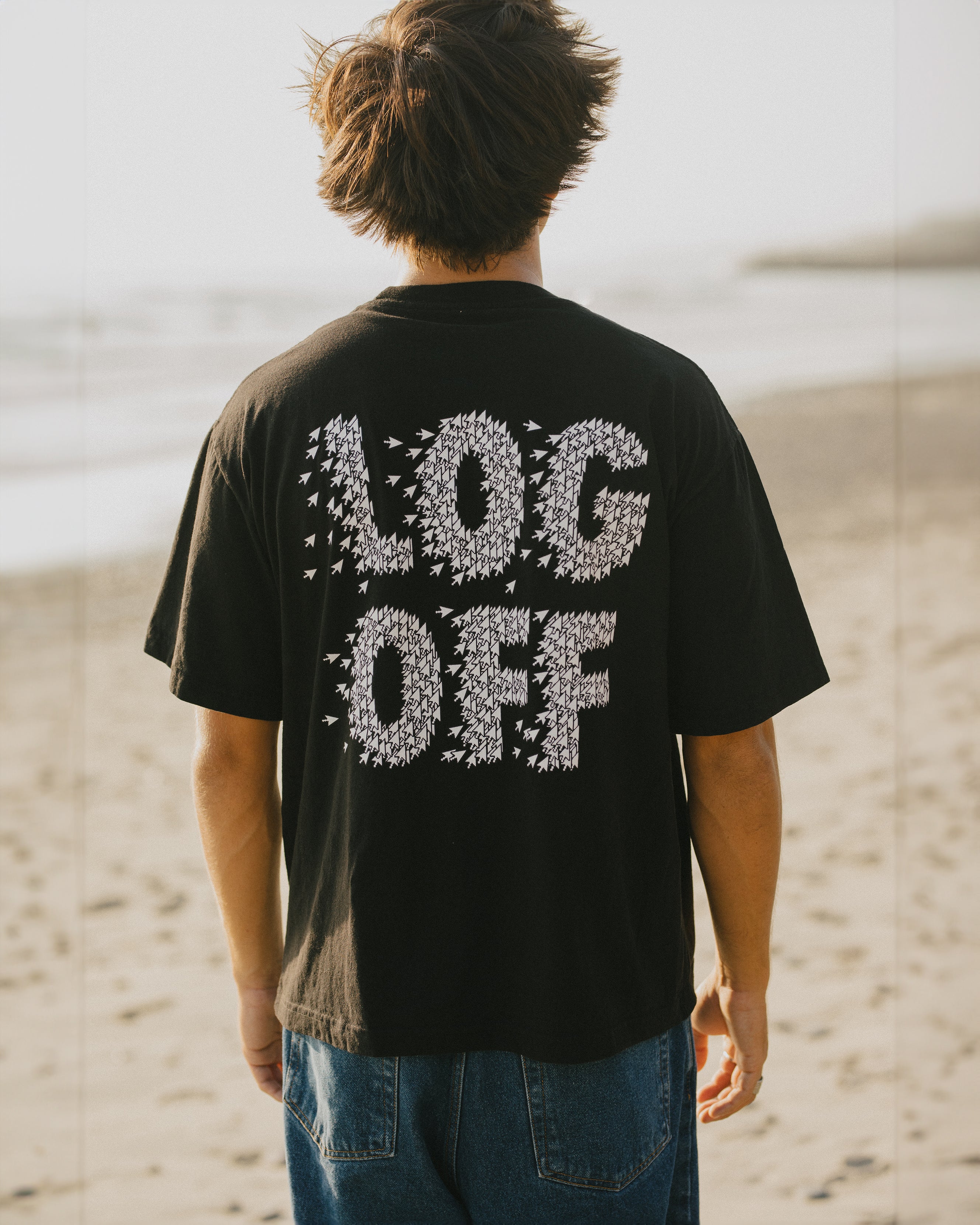 Log Off Tee - Black